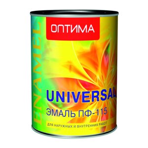 Эмаль ПФ-115 (желтая) 2,7 кг.