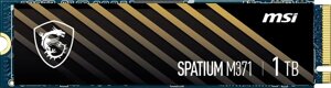 Твердотельный накопитель 1000gb SSD MSI spatium M371 M. 2 S78-440L870-P83