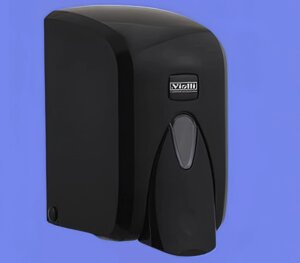 Дозатор (диспенсер) Vialli для жидкого мыла 500 мл черный цвет