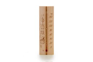 Деревянный термометр для бани и сауны «Эко-сауна»