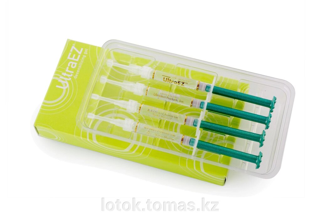 Гель для снятия чувствительности зубов в шприце 1,2 мл UltraEZ от компании Интернет-магазин приятных покупок LotOk - фото 1
