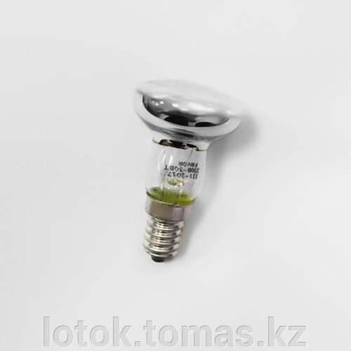 Лампа накаливания, E14, 30 Вт, 160 лм