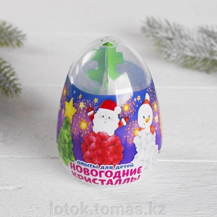 Набор для опытов «Новогодние кристаллы» от компании Интернет-магазин приятных покупок LotOk - фото 1