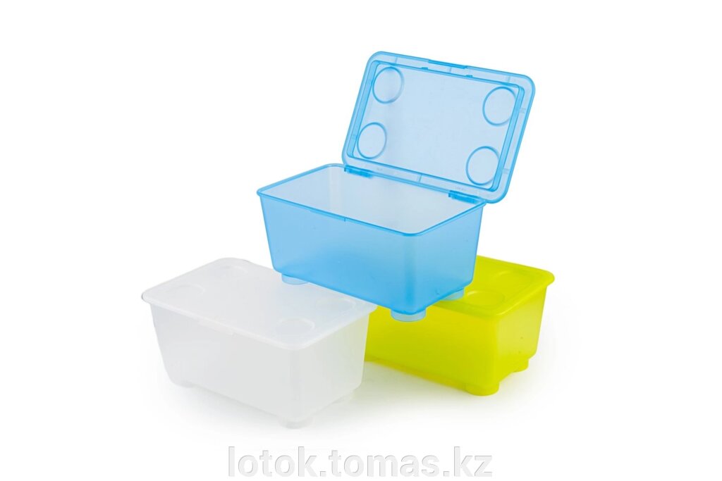 Набор контейнеров с крышкой (3 шт) от компании Интернет-магазин приятных покупок LotOk - фото 1