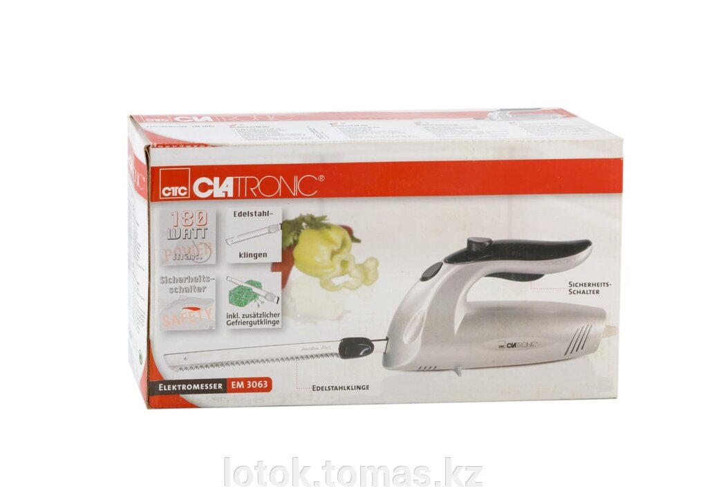 Нож кухонный электрический Clatronic EM 3063 от компании Интернет-магазин приятных покупок LotOk - фото 1