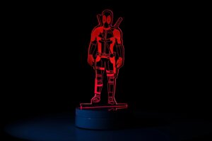 Настольный 3D LED светильник (ночник)