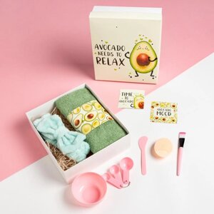 Подарочный набор для красивых женщин Этель «Avocado»