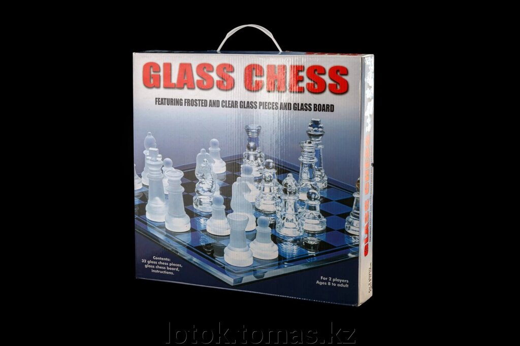 Подарочные стеклянные шахматы - доставка