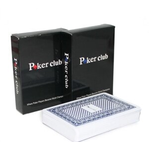 Игральные карты «Poker club» , пластиковые