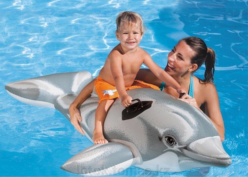 Детский надувной плотик «Дельфин» Intex 58535 - отзывы