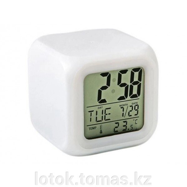 Часы-будильник-ночник Хамелеон - Казахстан