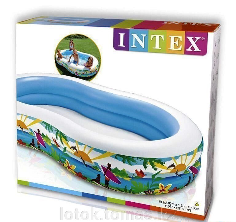 Надувной бассейн Intex 56490 - особенности