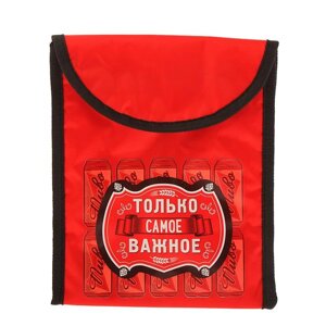 Сумка-холодильник 3 л, цвет красный