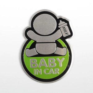 Наклейка декоративная на автомобиль «Baby in car»