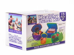 Контейнеры с охлаждающим элементом Healthy Lunch Kit