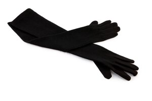 Перчатки женские длинные кашемировые