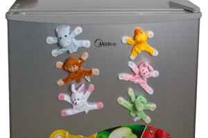 Мягкие животные-фигурки на холодильник (6 шт)