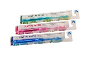 Зубная щетка Crystal Fresh с натуральной керамикой