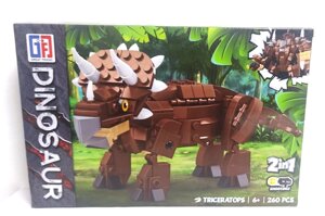 Конструктор трансформер Dinosaur 260 ед