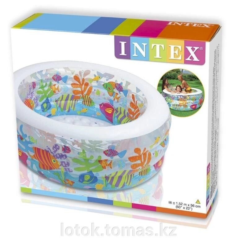 Детский надувной бассейн 58480 Intex - характеристики