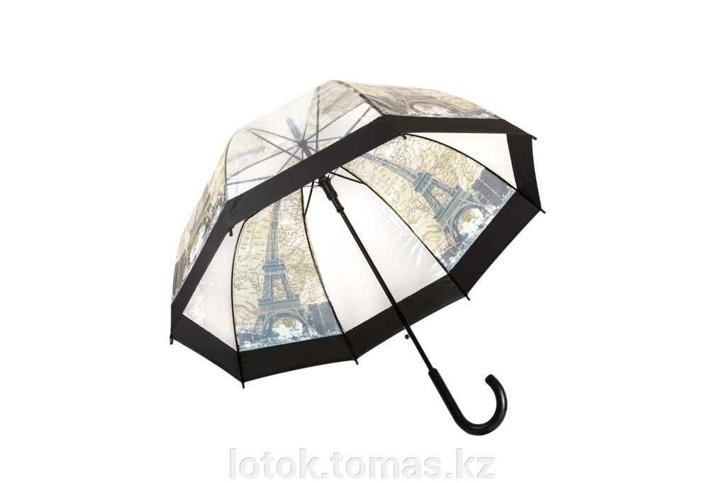 Зонт-трость прозрачный - сравнение