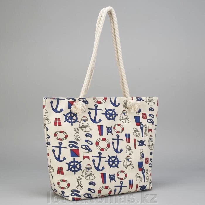 Пляжная сумка «Паруса» от компании Интернет-магазин приятных покупок LotOk - фото 1