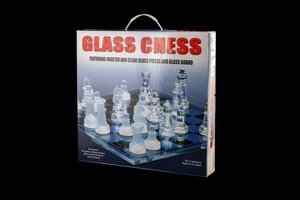 Подарочные стеклянные шахматы
