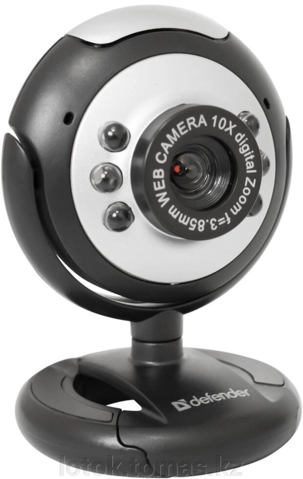 Веб камера Defender C-110 0.3 МП от компании Интернет-магазин приятных покупок LotOk - фото 1