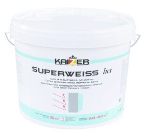 Краска акрилатная вододисперсионная - Superweiss