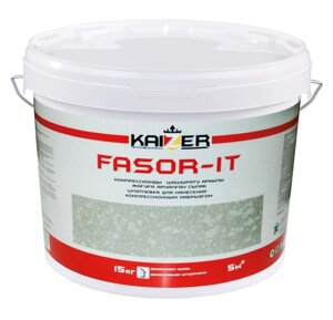 Штукатурка для нанесения компрессионным набрызгом - FASOR – IT 0,5. 20 кг.