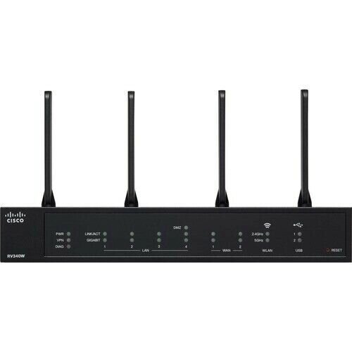 Беспроводной VPN-маршрутизатор Cisco RV340W от компании ТОО «ТАСАЕР Сервис» - фото 1