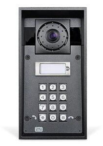Домофон IP Force - 1 кнопка вызова, камера, клавиатура,10 Вт динмик