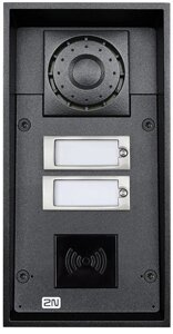 Домофон IP Force - 2 кнопки вызова, HD камера (возможность установки считывателя), 10 Вт динамик