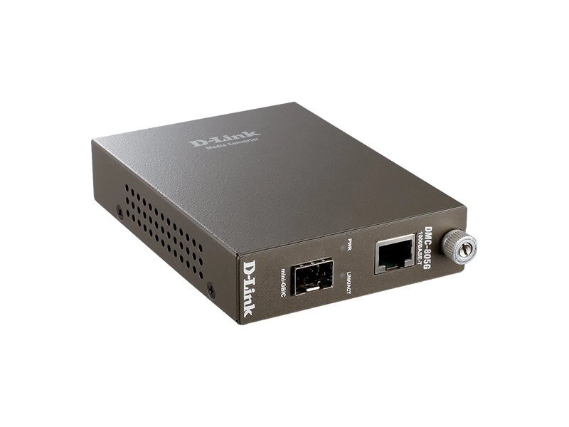 Двухпортовый медиаконвертер D-Link DMC-805G/A11A от компании ТОО «ТАСАЕР Сервис» - фото 1