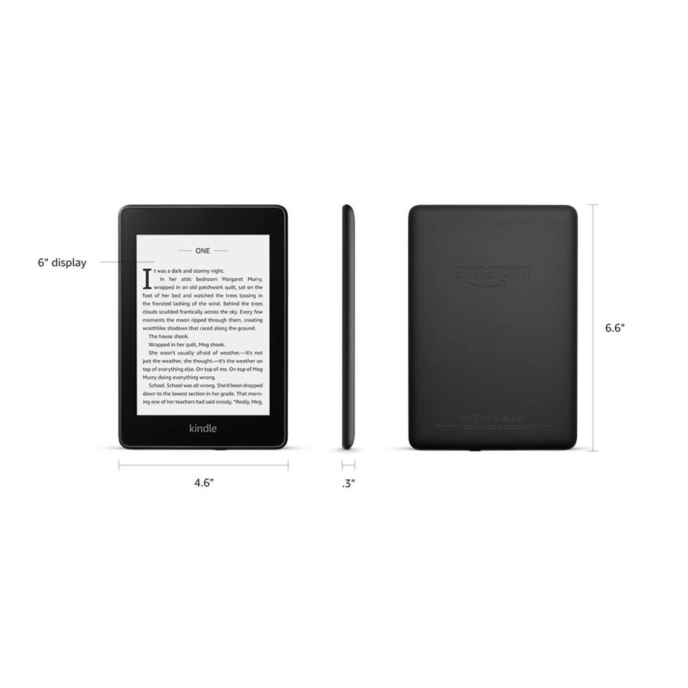 Электронная книга Amazon Kindle PaperWhite 8Gb от компании ТОО «ТАСАЕР Сервис» - фото 1