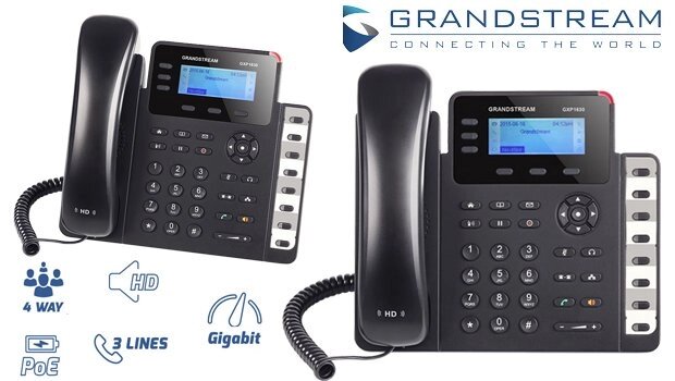 IP - телефон Grandstream GXP1630 (c PoE) от компании ТОО «ТАСАЕР Сервис» - фото 1