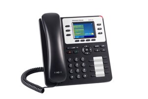 IP телефон Grandstream GXP2130v2, 3 SIP аккаунта, 3 линии, цветной LCD, PoE,1GbE) Gigabit Ethernet, 8 BLF, Bluetooth