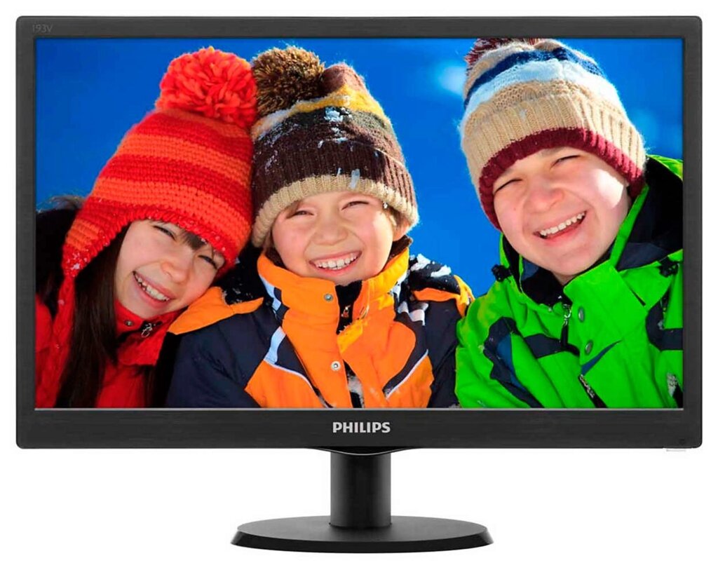 Монитор 18,5" PHILIPS 193V5LSB2/62 TFT WLED 1366x768 5 мс от компании ТОО «ТАСАЕР Сервис» - фото 1