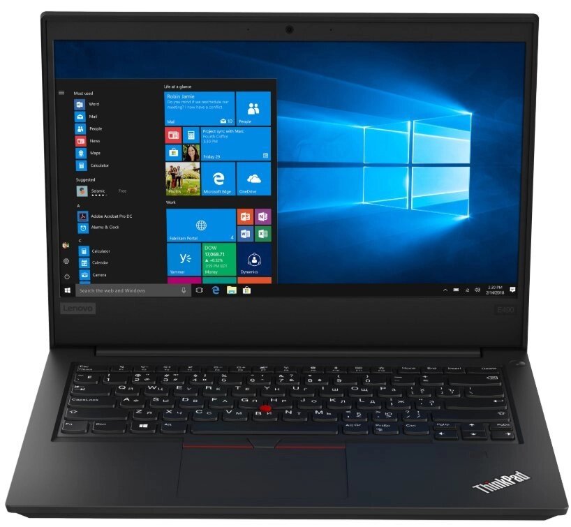 Ноутбук Lenovo E490, диагональ 14" HD, процессор I3 от компании ТОО «ТАСАЕР Сервис» - фото 1