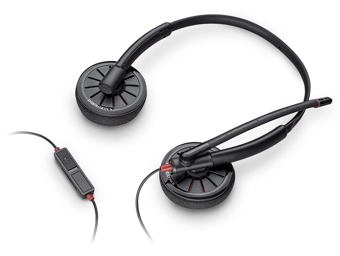 Plantronics наушники blackwire 225, stereo headset - опт