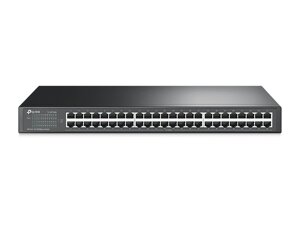 Коммутатор 48-портовый Tp-Link TL-SF1048 48-port 10/100Mbit, 1U 19-дюймов, стоечный, металический корпус