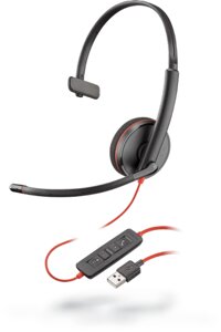 Plantronics наушники BLACKWIRE, C3210 USB-A в Алматы от компании ТОО «ТАСАЕР Сервис»