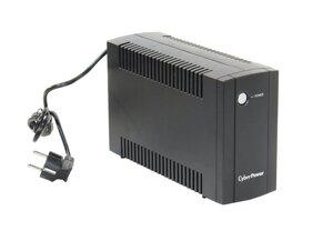 Интерактивный ИБП, CyberPower UT650E, выходная мощность 650VA/360W, AVR, RJ11/RJ45, 2 выходных разъема типа Schuko CEE