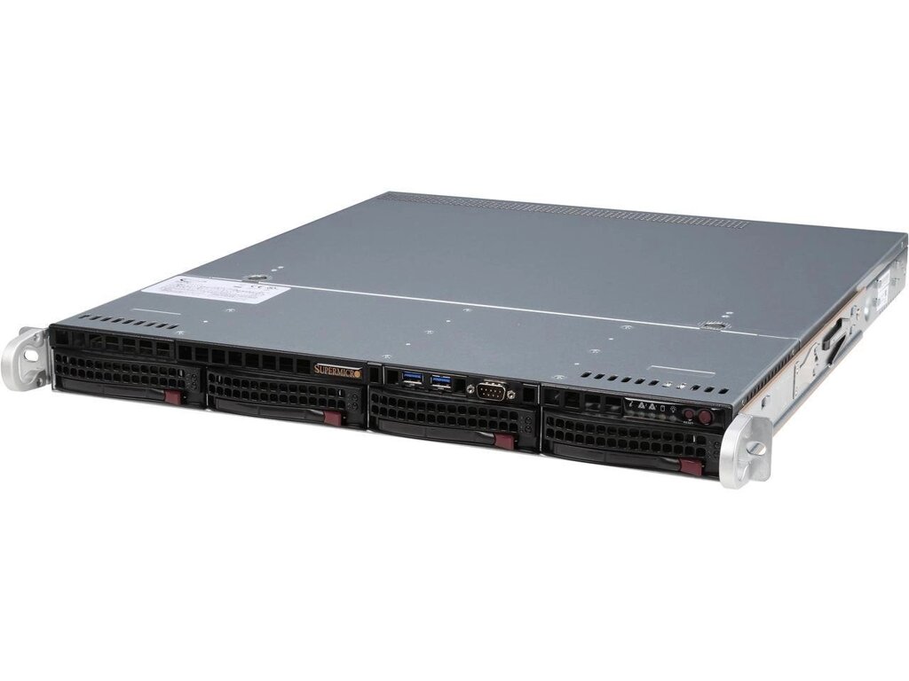 Сервер в сборе на базе Supermicro SuperServer 6018R-MT от компании ТОО «ТАСАЕР Сервис» - фото 1