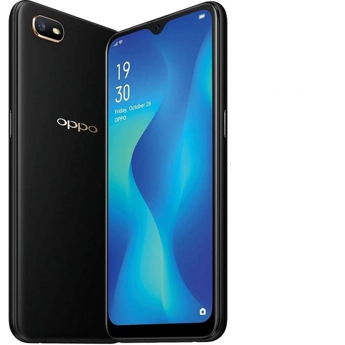 Смартфон Oppo A1k Black от компании ТОО «ТАСАЕР Сервис» - фото 1