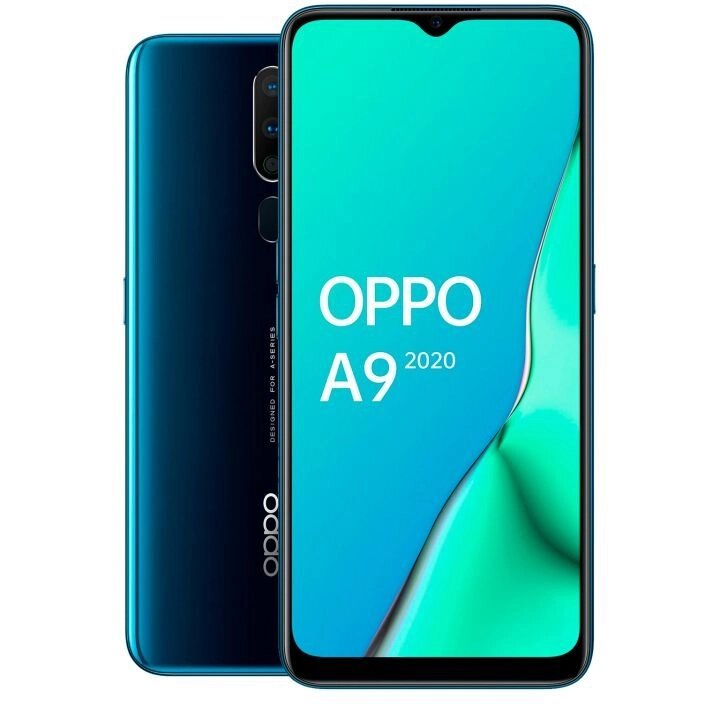 Смартфон Oppo A9 2020 Marine Green от компании ТОО «ТАСАЕР Сервис» - фото 1