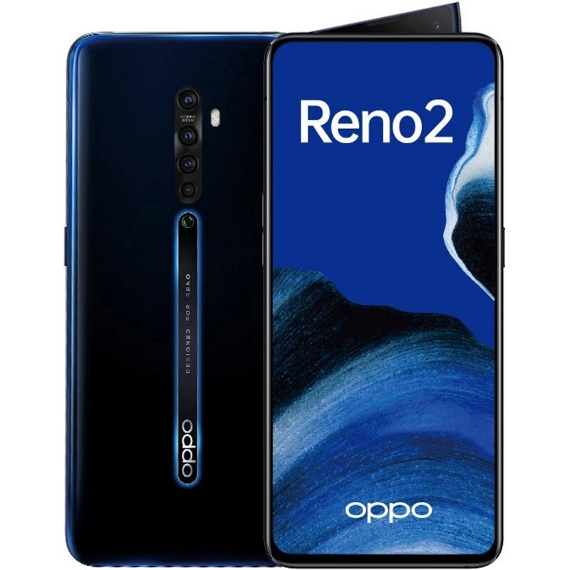 Смартфон Oppo Reno 2 Luminous Black от компании ТОО «ТАСАЕР Сервис» - фото 1