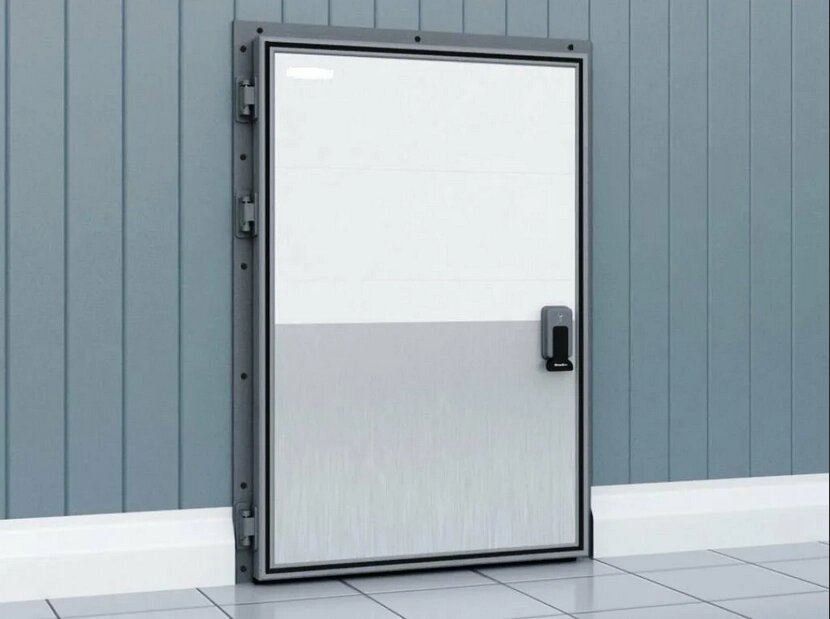 Дверь распашная для охлаждаемых помещений серии IDH - 800 от компании ТОО "ЮГРА ИНВЕСТ" - фото 1
