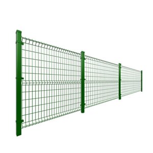 Металлический 3d забор для парковых зон