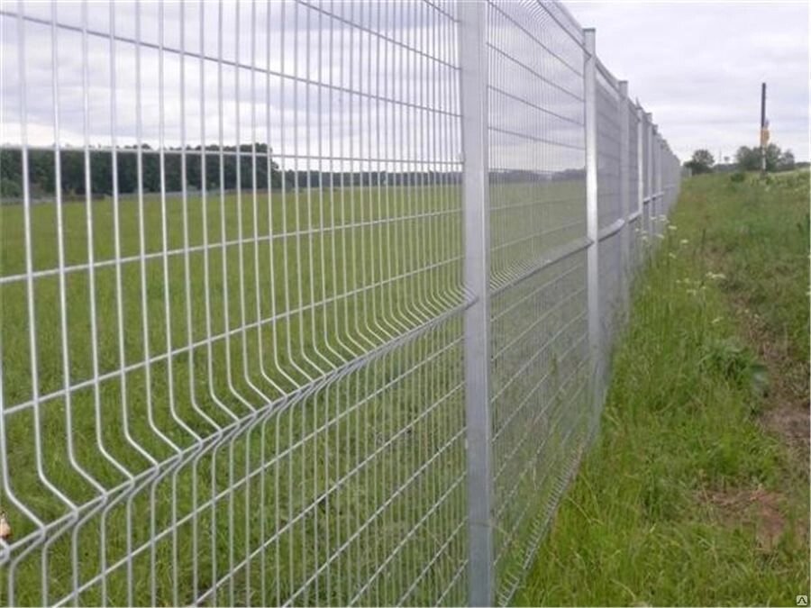 Забор секционный 2.0х2.5 м оцинкованный зеленого цвета - гарантия